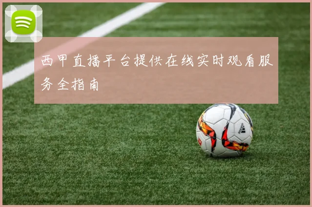 西甲直播平台提供在线实时观看服务全指南