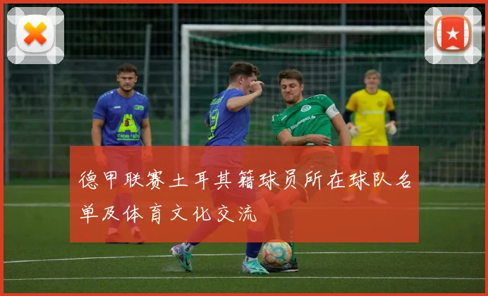 德甲联赛土耳其籍球员所在球队名单及体育文化交流